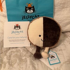 JELLYCAT FAO Schwarz Exclusive Amuseables Nibblechip Cookie